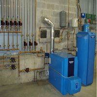Boderus boiler with indirect 