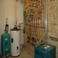 Boiler with indirect 